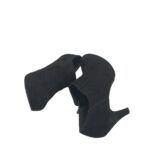 Botine dama Jane Klain, 39, material textil, negru - imagine 4