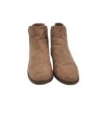 Botine dama Only, 39, material textil, bej - imagine 3