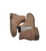Botine dama Only, 39, material textil, bej - imagine 4