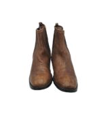 Botine dama Windsor, 39, piele, maro - imagine 3