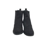 Botine dama H&M, 39, material textil, negru - imagine 3