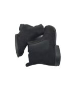 Botine dama H&M, 39, material textil, negru - imagine 4