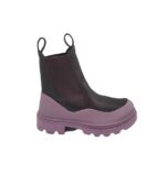 Botine dama Ecco, 36, piele, negru mov