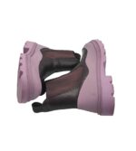 Botine dama Ecco, 36, piele, negru mov - imagine 4