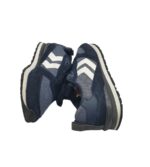 Adidasi barbati Hummel, 42, piele intoarsa, material textil, bleumarin - imagine 4
