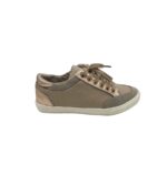 Tenisi dama London, 38, imitatie de piele, material textil, bej