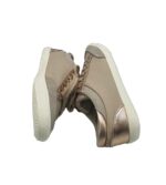 Tenisi dama London, 38, imitatie de piele, material textil, bej - imagine 4