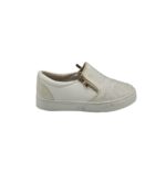 Espadrile dama 39, imitatie de piele, alb