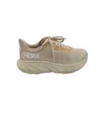 Adidasi dama Hoka, 41, material textil, crem roz