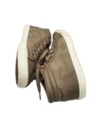 Tenisi dama 38, imitatie de piele, material textil, bej - imagine 4