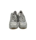 Adidasi dama H&M, 38, imitatie de piele, material textil, gri - imagine 3