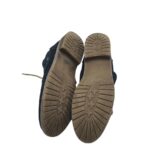 Botine dama Via Rosa, 37, material textil, bleumarin - imagine 5