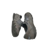 Adidasi dama Skechers, 37, piele intoarsa, material textil, gri - imagine 4