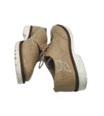 Pantofi dama 40, imitatie de piele, bej - imagine 4
