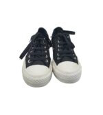 Tenisi dama Converse, 38, material textil, negru - imagine 3