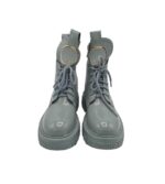 Ghete dama My♥U 36, imitatie de piele, gri - imagine 3