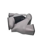 Botine dama My♥U 36, imitatie de piele, gri - imagine 4