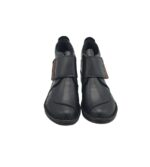 Ghete dama Mammamia, 37, imitatie de piele, piele, negru - imagine 3