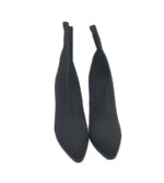 Botine dama Queen Tina, 38, material textil, negru - imagine 3