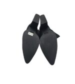 Botine dama Queen Tina, 38, material textil, negru - imagine 5