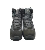 Ghete barbati Garsport Kamikaze Mid, piele intoarsa, material textil, negru gri - imagine 3