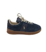 Adidasi barbati Polo Ralph Lauren, 44, piele intoarsa, bleumarin