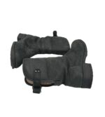 Cizme dama Ugg, 36, piele, negru, Imblanite - imagine 4