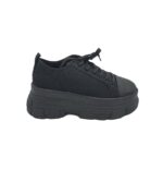 Pantofi dama Even & Odd, 41, imitatie de piele, material textil, negru