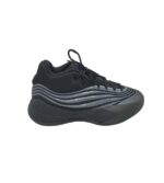 Adidasi barbati Adidas, 44, imitatie de piele, material textil, negru