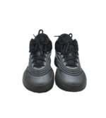 Adidasi barbati Adidas, 44, imitatie de piele, material textil, negru - imagine 3