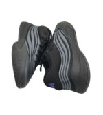 Adidasi barbati Adidas, 44, imitatie de piele, material textil, negru - imagine 4