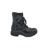 Ghete dama Graceland, 38, imitatie de piele, negru
