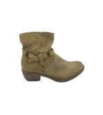 Botine dama Rieker, 37, imitatie de piele, bej