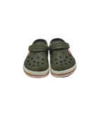 Saboti dama Crocs, 28, alte materiale, kaki - imagine 3