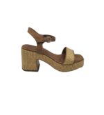 Sandale dama Tamaris, 40, imitatie de piele, material textil, maro