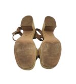 Sandale dama Tamaris, 40, imitatie de piele, material textil, maro - imagine 5