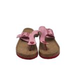 Saboti dama Tamaris, 40, imitatie de piele, material textil, roz - imagine 3