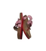 Saboti dama Tamaris, 40, imitatie de piele, material textil, roz - imagine 4