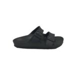 Saboti barbati Birkenstock, 40, alte materiale, negru