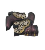 Botine dama Gioseppo, 39, piele, mov - imagine 4
