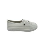 Espadrile dama Fashion, 39, imitatie de piele, alb