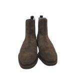 Ghete barbati Scalpers, 45, piele intoarsa, maro - imagine 3