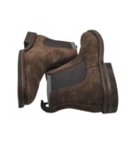 Ghete barbati Scalpers, 45, piele intoarsa, maro - imagine 4