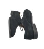Pantofi barbati  Zign, 43, piele intoarsa, negru - imagine 4