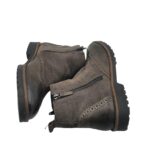 Botine dama Pier One, 41, piele intoarsa, piele, gri - imagine 4