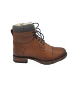 Ghete barbati About You, 45, piele, Imblanite, maro