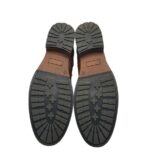 Ghete barbati About You, 45, piele, Imblanite, maro - imagine 5