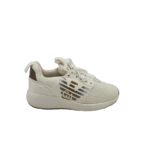 Adidasi dama Emporio Armani, 36, material textil, alb