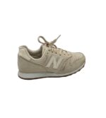 Adidasi New Balance, 38, piele intoarsa, material textil, bej