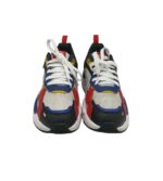 Adidasi barbati Puma, 44, imitatie de piele, material textil, alb albastru - imagine 3